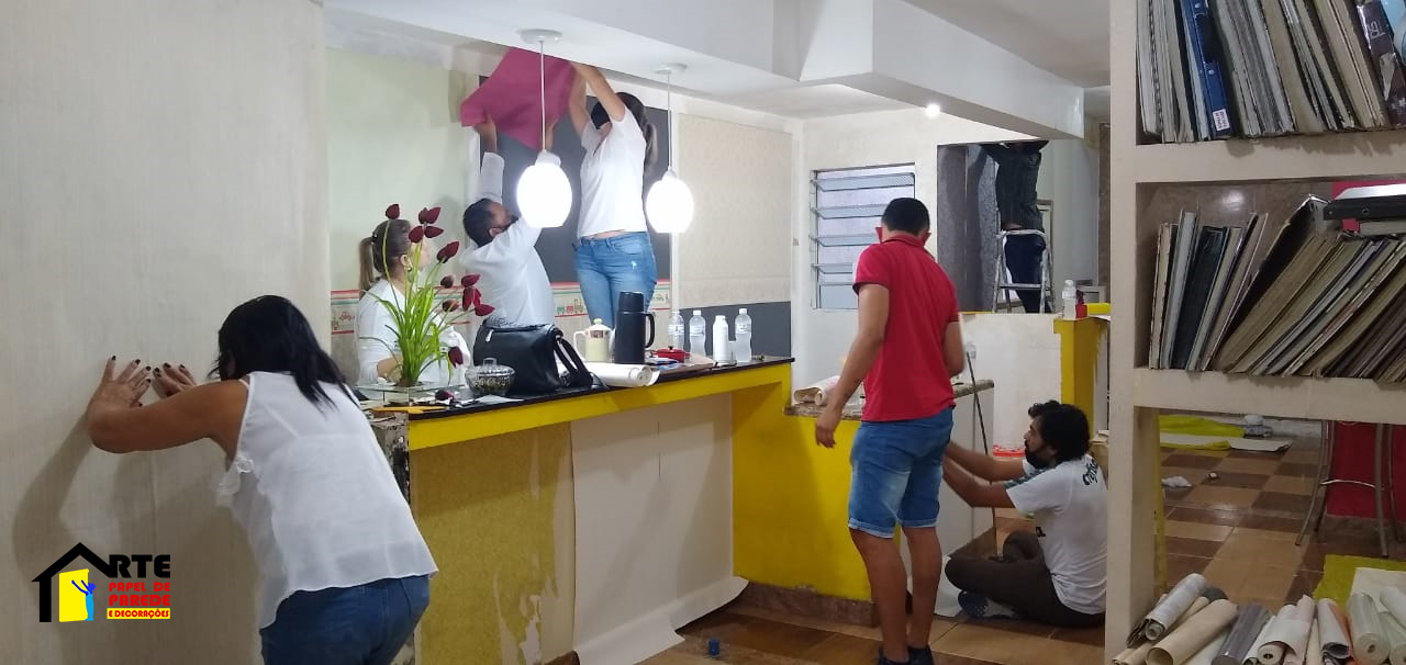 Cadastro Curso de Instalação de Papel de Parede